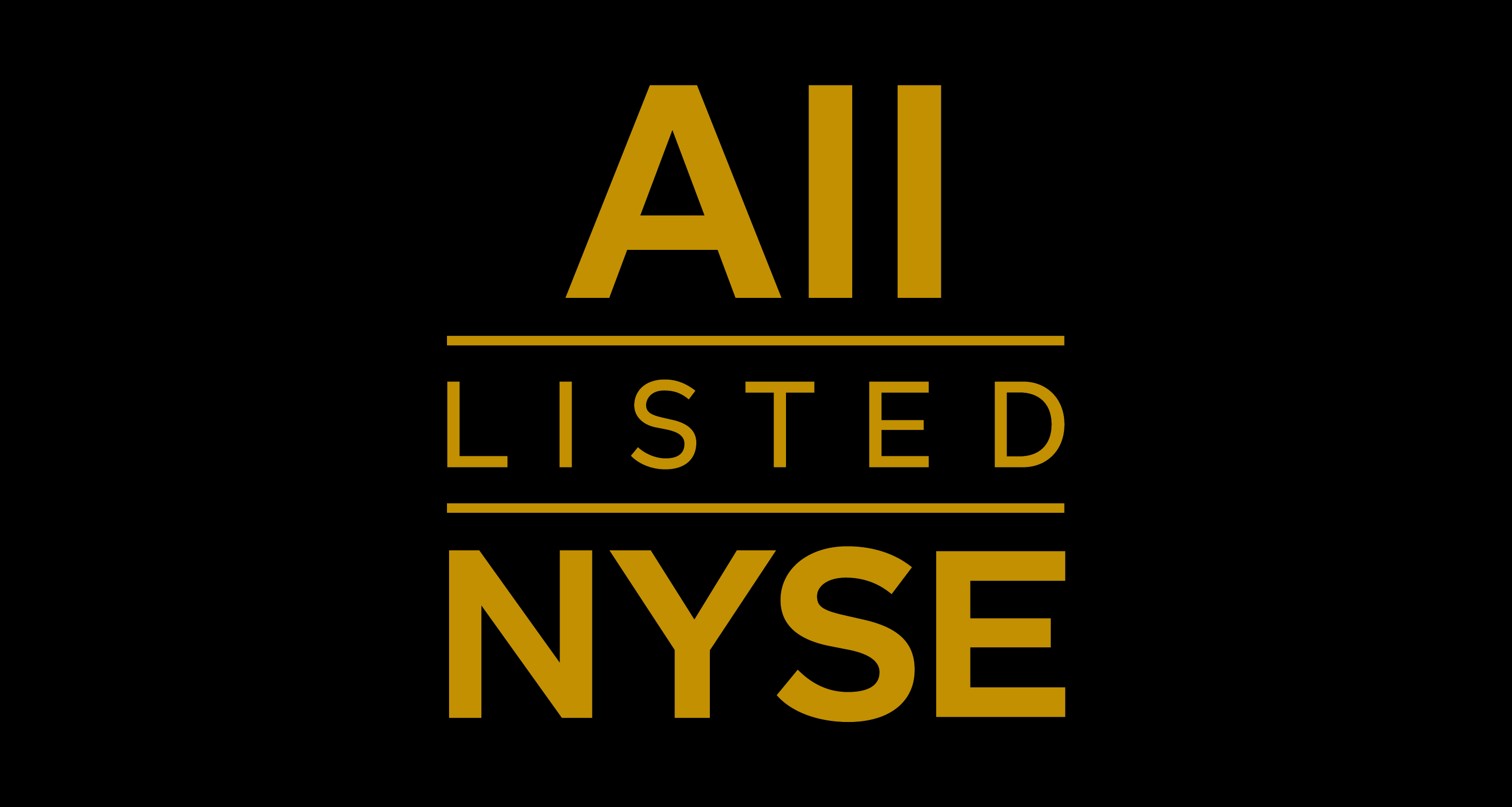 American Integrity Listed on the New York Stock Exchange logo