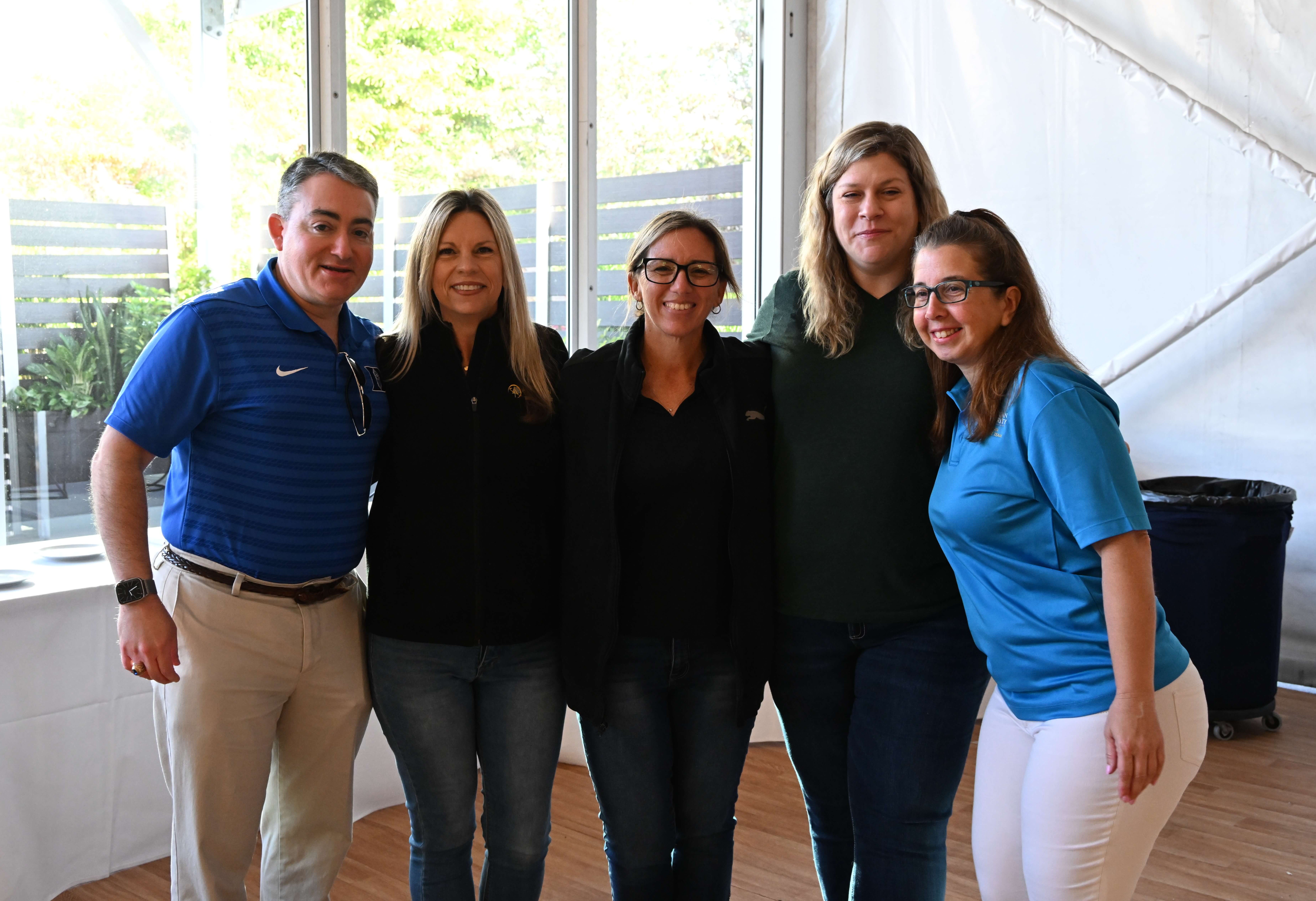 Members of our Accounting Team posing at a Town Hall event
